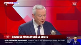CAC 40 au plus haut: "Il y a des entreprises qui réussissent, tant mieux", affirme Bruno Le Maire