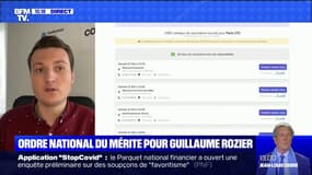 "C'est un immense plaisir, un immense honneur": Guillaume Rozier a été fait chevalier de l'ordre national du mérite