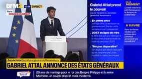 Gabriel Attal: "Nous serons le parti du travail et du travailleur"