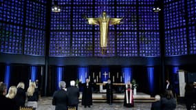 Hommage oecumenique aux victimes du Covid-19 en Allemagne, le 18 avril 2021 à Berlin