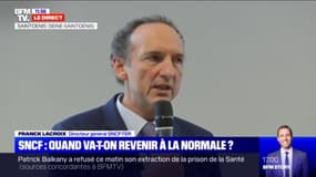 Franck Lacroix (DG SNCF-TER): "On est bien dans une grève qui se passe aujourd'hui sans préavis"