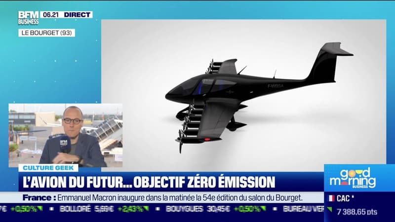 Culture Geek : L'avion du futur... objectif zéro émission, par Anthony Morel - 19/06