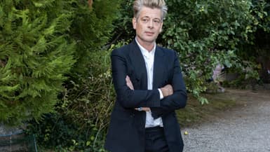 Le chanteur et acteur Benjamin Biolay, le 1er septembre 2020, à Angoulême, pour le festival du film francophone