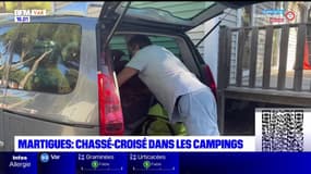 Bouches-du-Rhône: chassé-croisé dans les campings de Martigues