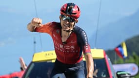 Tour de France : Michal lKwiatkwoski vainqueur de la 13e étape au Grand Colombier le 14 juillet 2023