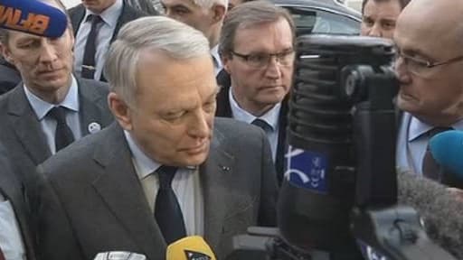 Le Premier ministre Jean-Marc Ayrault lundi 24 février