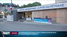 "On a vraiment eu peur", des manifestants du 1er-Mai sont rentrés dans l'hôpital de la Pitié Salpêtrière à Paris