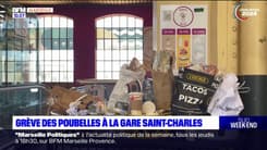 Marseille: nouvelle grève des poubelles à la gare Saint-Charles