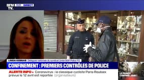 Linda Kebbab (SGP Police FO): "Il y a toujours des personnes qui tentent encore de refuser ce mode de confinement"