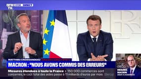 L’édito de Matthieu Croissandeau : Macron, "nous avons commis des erreurs" - 01/04
