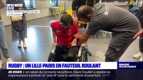 Rugby: un Lille-Paris en fauteuil roulant 