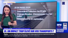 JO 2024: un impact trop élevé sur les transports en commun franciliens? 