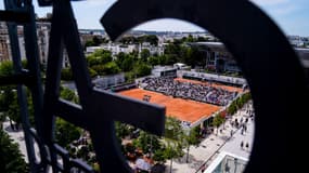 Les courts annexes de Roland-Garros, le 19 mai 2025