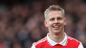 Oleksandr Zinchenko avec Arsenal en 2023.