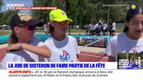 Passage de la flamme olympique dans les Alpes-de-Haute-Provence: la joie de collégiens et lycéens de Barcelonette