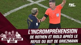 Tunisie 1-0 France : L'incompréhension de Rothen et Riolo après l'annulation du but de Griezmann