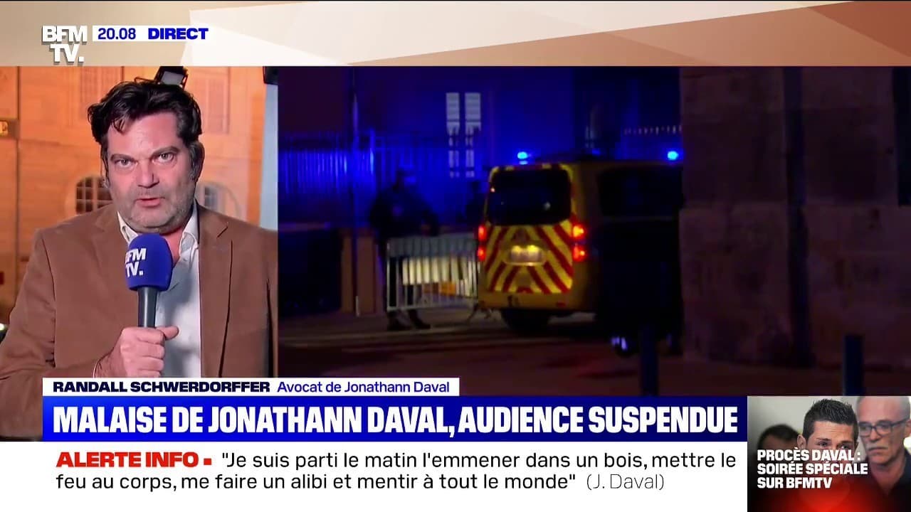 Jonathann Daval A été évacué A Priori Après Un Malaise Vagal Selon Jonathann Daval A été évacué A Priori Après Un Malaise Vagal Selon