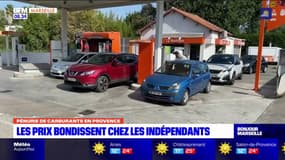Carburants: les prix bondissent chez les indépendants