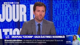 Mathieu Lefèvre, député Renaissance du Val-de-Marne estime que La France Insoumise "ne sert pas la cause palestinienne"