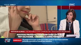 Réouverture des écoles: "L'objectif, c'est de rompre au plus tôt les chaines de contamination" Nathalie Elimas, Secrétaire d'État chargée de l'Éducation prioritaire 