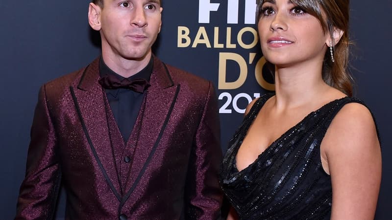 Lionel Messi et Antonella Roccuzzo