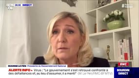 Marine Le Pen dit n'être "sortie que deux fois" depuis le début du confinement