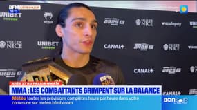 Aujourd'hui avait lieu la pesée cérémoniale avant l'Arès 37 de vendredi soir 