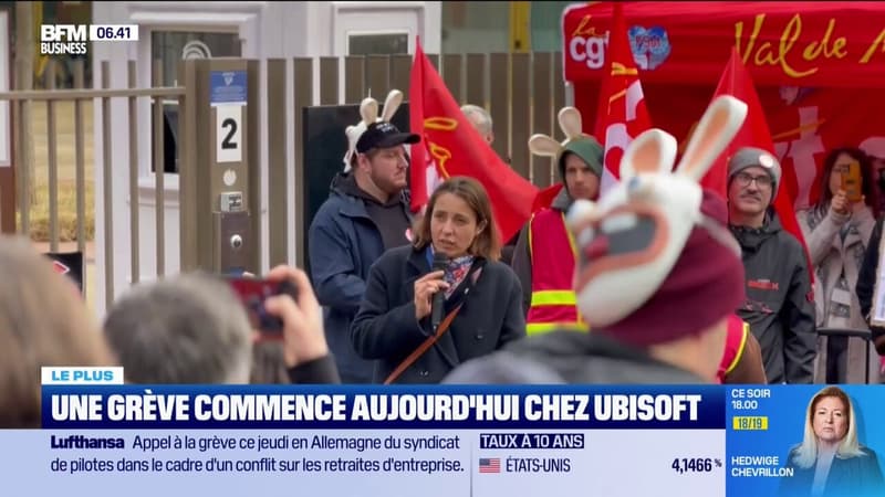 Ubisoft : début de grève pour les salariés en France