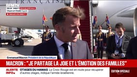 Sommet de la paix en Égypte: "La priorité, c'est évidemment la reprise des opérations humanitaires à Gaza", explique Emmanuel Macron 