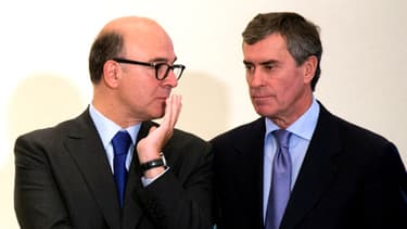 Pierre Moscovici et Jérôme Cahuzac.