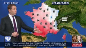 La météo pour ce mercredi 5 décembre 2018