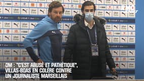 OM : "C'est abusé et pathétique", Villas-Boas en colère contre un journaliste marseillais