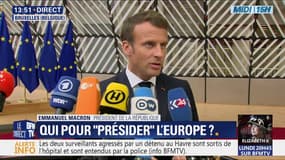Union Européenne: Emmanuel Macron soutiendra "les personnes qui ont les compétences et partagent les ambitions" européennes