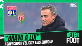 PSG : "Bravo à lui", Acherchour félicite Luis Enrique après les succès contre Lyon et Monaco