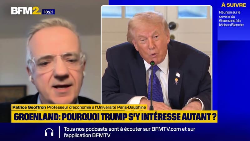 Avenir du Groenland: "Une forme de néo-impérialisme" de la part de Donald Trump, selon le professeur d'économie Patrice Geoffron