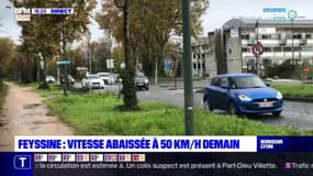 Boulevard Laurent Bonnevay : vitesse abaissée à 50 km/h