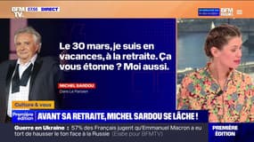 Avant sa retraite, Michel Sardou se lâche ! - 14/03