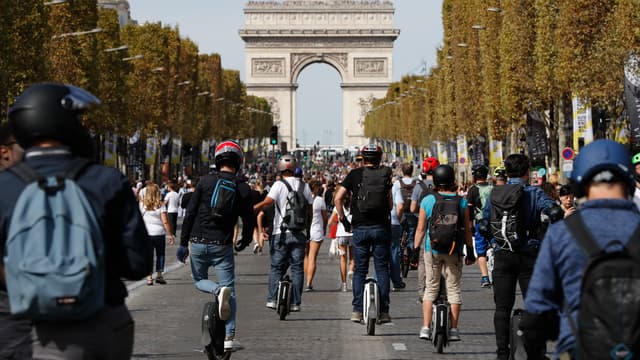La cinquième journée sans voiture aura lieu dimanche à Paris.