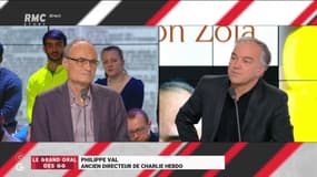 #GrandOral - "La publication des caricatures de Mahomet valait le coup, on ne peut pas le regretter il fallait le faire en notre âme et conscience !" Philippe Val #GGRMC 