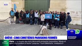 Cinq cimetières parisiens fermés mardi en raison d'une grève