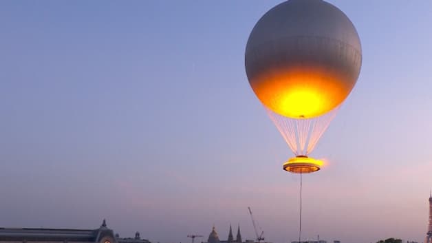 La vasque olympique s'est envolée dans le ciel de Paris, 21 juin 2025 La vasque olympique s'est envolée dans le ciel de Paris, 21 juin 2025