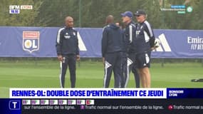 Rennes-OL : double dose d'entraînement ce jeudi