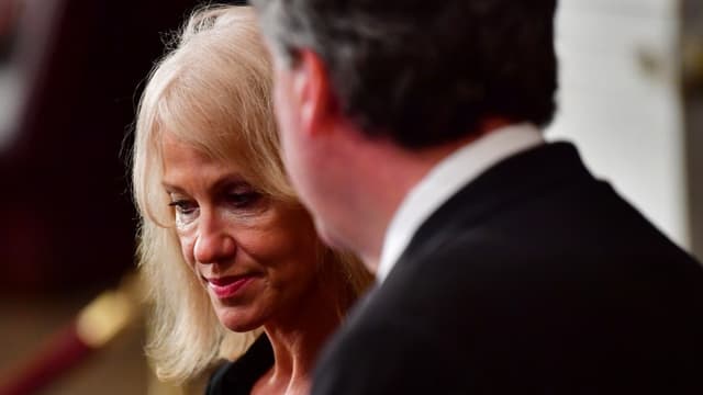 Kellyanne Conway, ancienne directrice de campagne de Donald Trump, ici en août 2018.