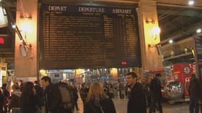 Gare du nord, la tension était palpable mercredi soir