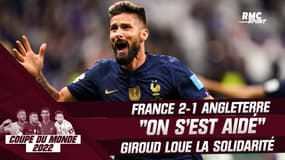 France 2-1 Angleterre : "On s'est aidé les uns les autres", Giroud célèbre la solidarité des Bleus 