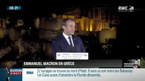 Président Magnien ! : Emmanuel Macron en Grèce - 08/09