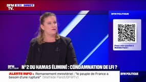 N°2 du Hamas éliminé par Tsahal au Liban: "Je condamne le fait qu'Israël l'ait fait sur un État souverain" estime Mathilde Panot