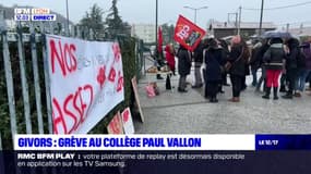 Givors: grève au collège Paul Vallon