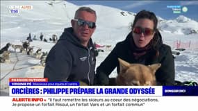 Passion Outdoor du jeudi 5 janvier 2023 - Orcières, Philippe prépare la grande odyssée