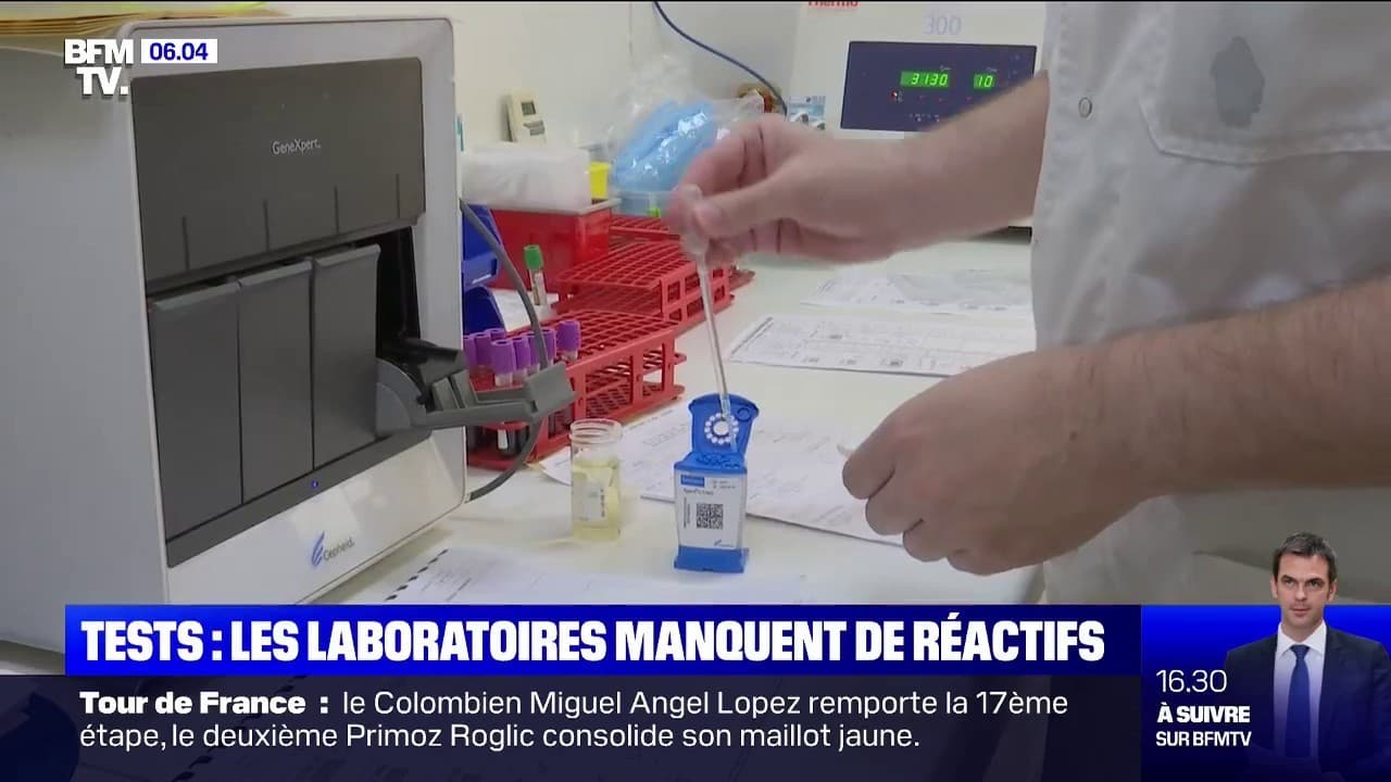 Covid19 certains laboratoires pointent une pénurie de réactifs, indispensables aux tests PCR